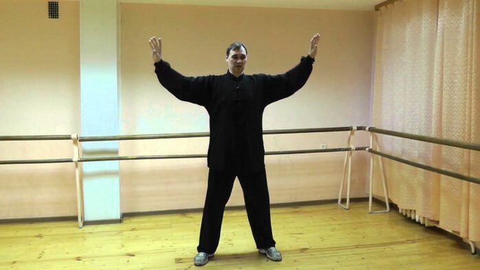 гімнастыка цігун пры прастатыце